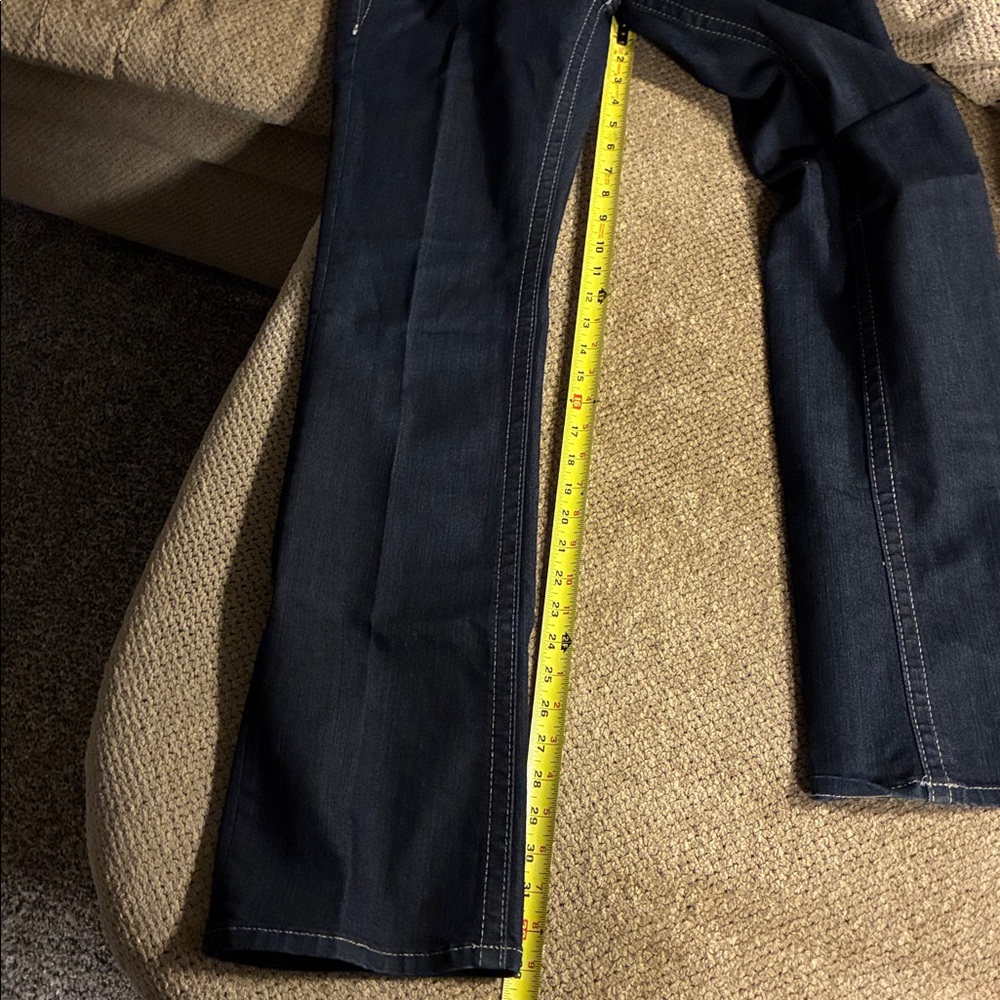 Miss Me Black Boot Cut Jeans with Silver Embellishments - Picture 5 of 5